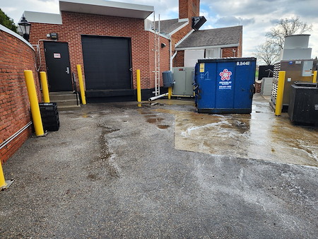 Commercial Dumpster Pad Sanitization in Mason: Meeting Health Codes and Deterring Pests