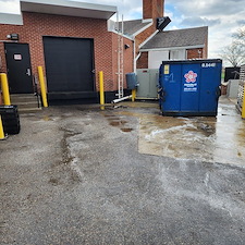 A-Clean-and-Sanitized-Dumpster-Pad-in-Mason-Ohio 0