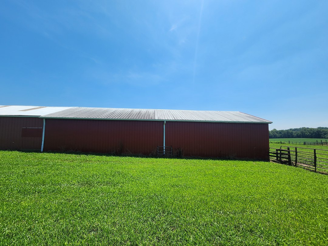 Roof Washing: Hillsboro Ohio, Highland County Pole Barns